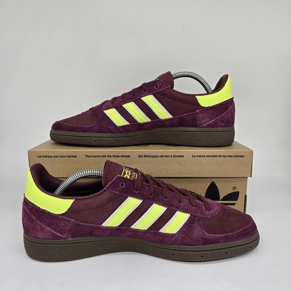 adidas Handball Spezial Weltmeister JH5453 Shadow Red Solar Yellow Shoes Size 12 main image 4